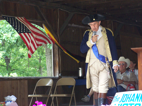 photo of a Hessian soldier